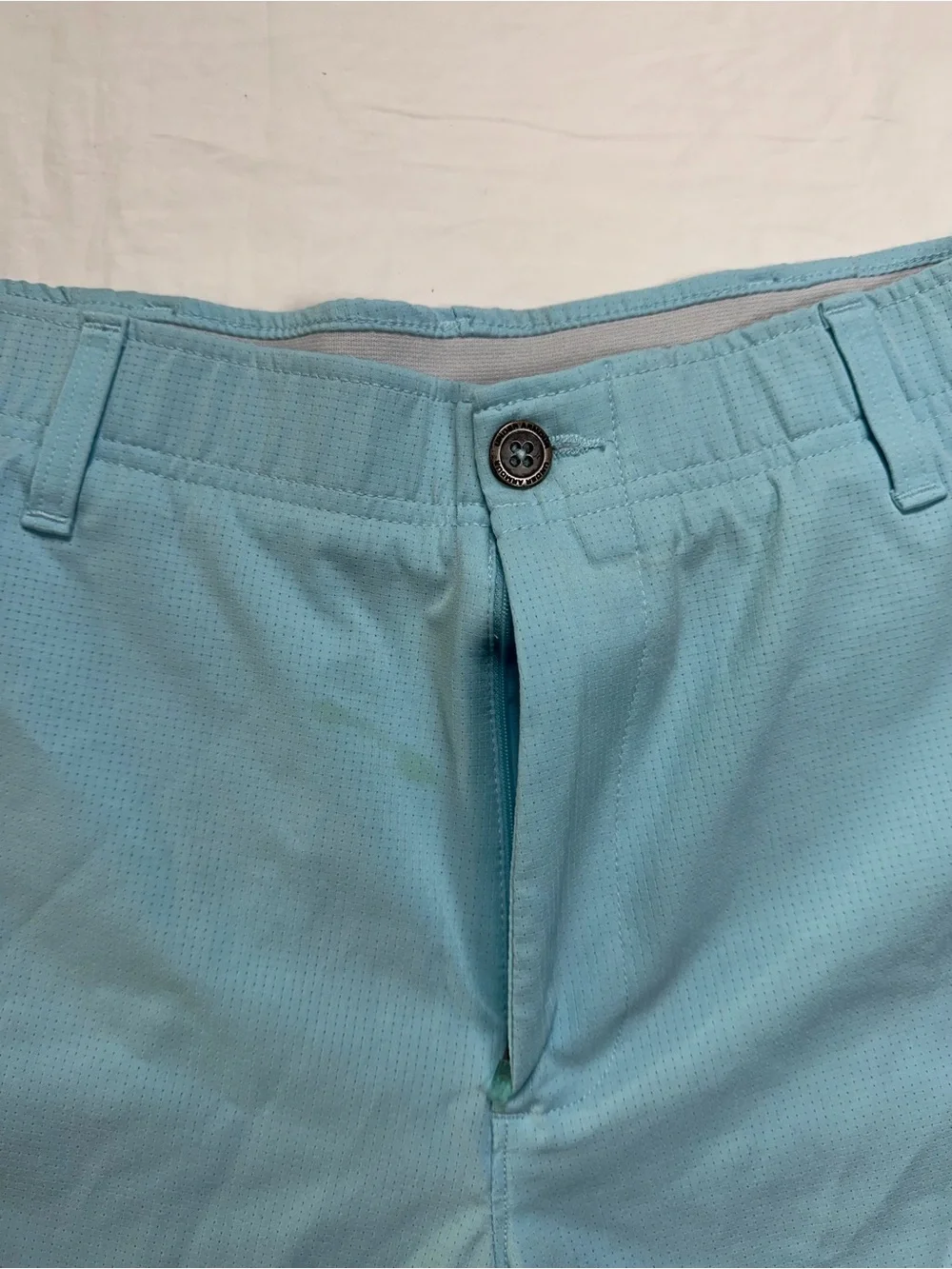 Under Armour Light Blue Athletic Men's Shorts